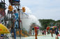Fiberglass Aqua Playground Equipment Big Water House For Family Fun Custom
