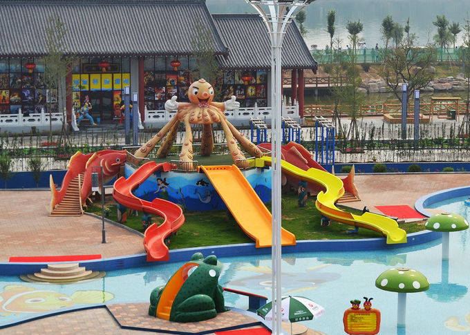 Fiberglass Water Slides for Swimming Pool Equipment for Kids Water Play