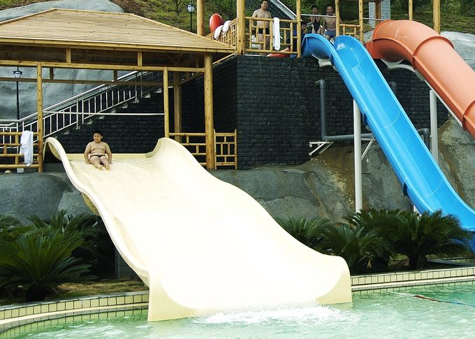 Fiberglass Water Slides for Swimming Pool Equipment for Kids Water Play