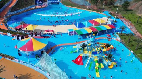 Latest company case about Another major development in Central Asia! A 25,000㎡ water park in Turkestan, Kazakhstan, is about to open, and our company has completed the delivery of the entire system.