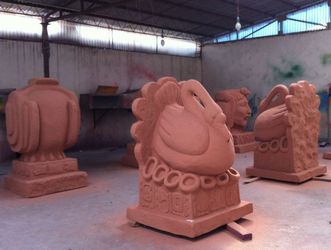 GUANGZHOU VISON INTERNATIONAL WATER PARK EQUIPMENT CO.,LTD factory production line