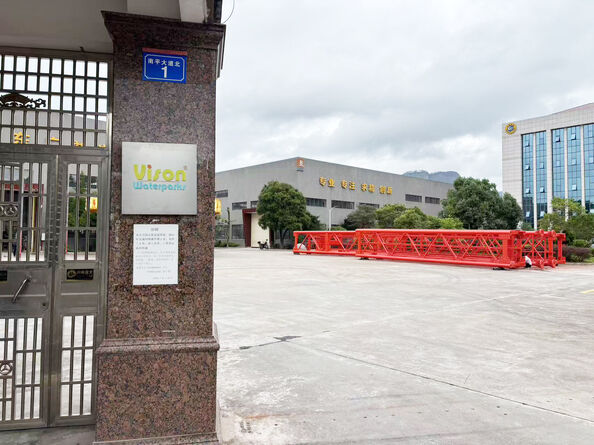 GUANGZHOU VISON INTERNATIONAL WATER PARK EQUIPMENT CO.,LTD factory production line