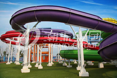 Outdoor Custom Water Slides Spiral Water Slide For Adults And Kids