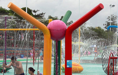 Sprayground Sand And Water Play Equipment , Garden Play Equipment For Kids
