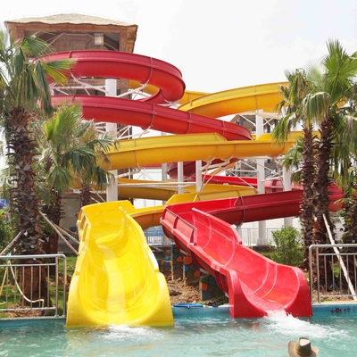 quality  Fun Backyard Custom Water Pool Slides For Family , Amusement Park / Water Park Equipment factory