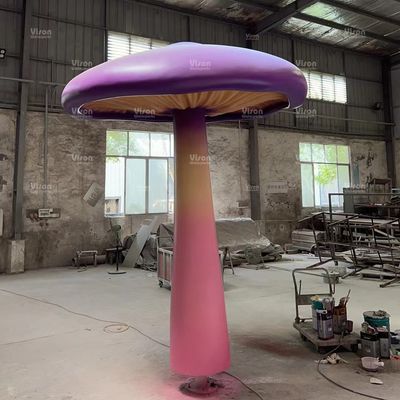 quality  Fiberglass Vison Waterparks Playground Equipment Spray mushroom Aqua Play For Amusement Park Games factory
