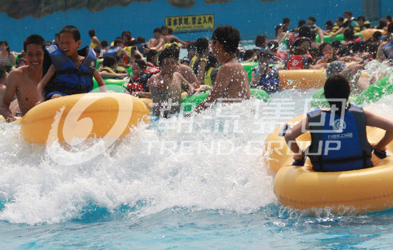 Biggest Outdoor Water Park Wave Pool Construction Strong Power With