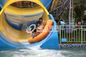 Aqua Park Equipment , Colorful Fiberglass Water Slide for Giant Aqua Park / customized Water park Slide