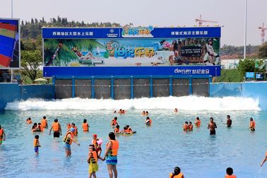 Artifical Home Tsunami Ocean Water Wave Pool Park with Surfing Waves Vacuum 3 meters high