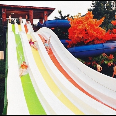 FRP Fiberglass Custom Water Slides for adults / amusement park equipment