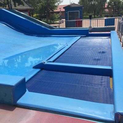 Fiberglass Flow Rider Surfing Simulator for Commercial Playground Equipment with 160-240 Riders Per Hour Capacity