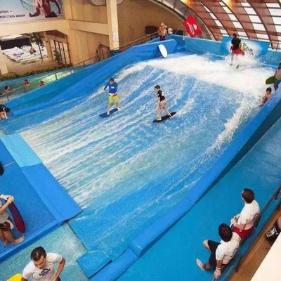 Amusement Park Rides Surfboard Skateboard for Single , Surfing Simulator for Aqua Park
