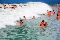 Biggest Outdoor Water Park Wave Pool Construction Strong Power for Outdoor Aqua Park