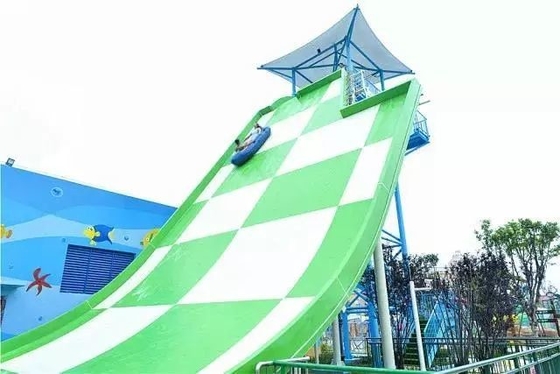 Fiberglass Water Park Equipment Two Person Riding Swing Adult Water Slide for Aqua Park