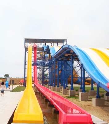Apresure el tobogán acuático para los toboganes acuáticos altos de la fibra de vidrio de los adultos/OEM para el parque gigante del agua