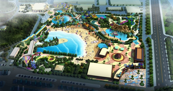 Waterpark Project Amusement Park Construction For Play