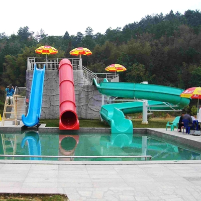 Custom Combination Kids Water Slides for Theme Water Park / Body slide