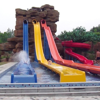 OEM Variable Speed Race Slide, Free Fall Slide, Kids / Adults Fiberglass Water Slides