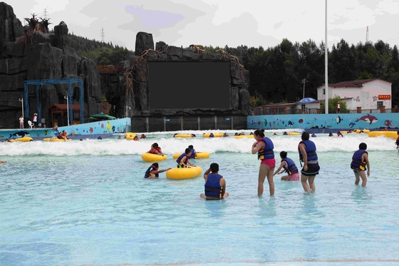 Outdoor Water Park Wave Pool Wave Machine For Family Entertainment