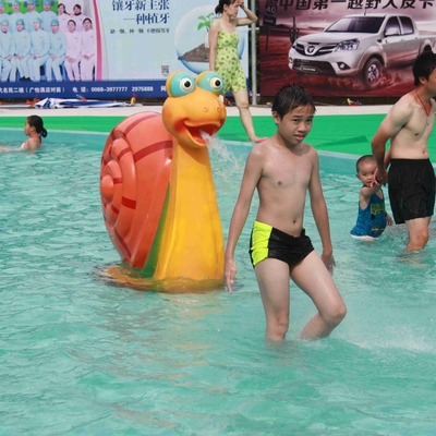 Water Snail Aqua Play, Spray Water Playground Equipment For 1- 2 Persons