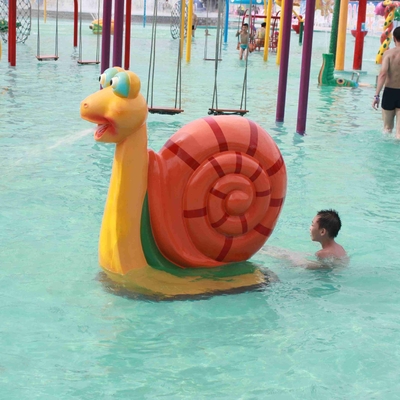 Water Snail Aqua Play, Spray Water Playground Equipment For 1- 2 Persons