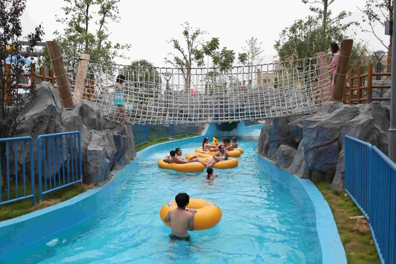 Giant Lazy River Swimming Pool Commercial Lazy River Equipment For Family