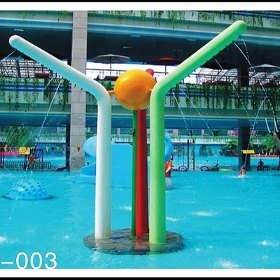 Customized Spray Icon Water Color Column Aqua Play, Aqua Park Equipment For Kids Adults