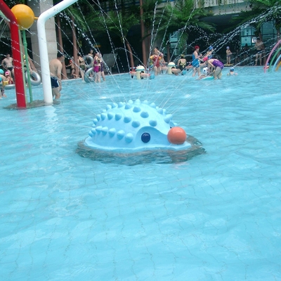 Water Playground Equipment，Fiberglass Hedgehog Spray Aqua Play Game