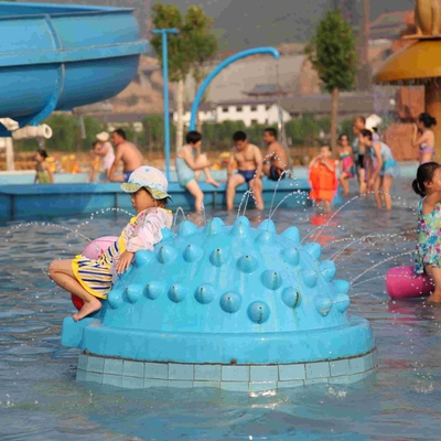 Water Playground Equipment，Fiberglass Hedgehog Spray Aqua Play Game