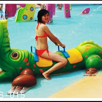 Spray Crocodile Aqua Play, Water Sprayground Equipment, Aqua Park Equipments