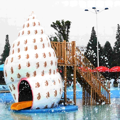 Commercial Colorful Water Pool Slides / Family Water Park Resorts Swimming Pool For Kids