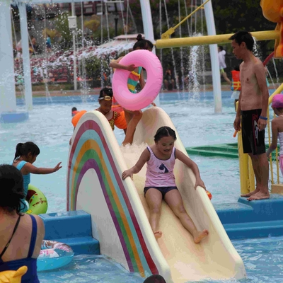 Fiberglass Water Pool Slides in Medium Water Playground 3200*2700*1300