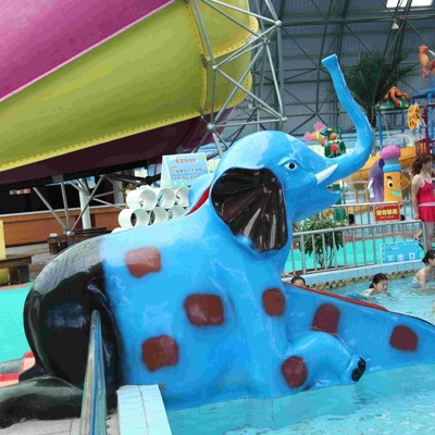 Outdoor Water Pool Slides for Kids, model of Small Elephant