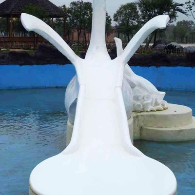 Customized Cygnet Slide Game For Kids, Fiberglass Small Water Pool Slides