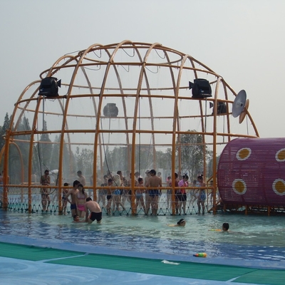 Outdoor Amusement Crab Maze Fiberglass Equipment Water Park Large Aqua Play