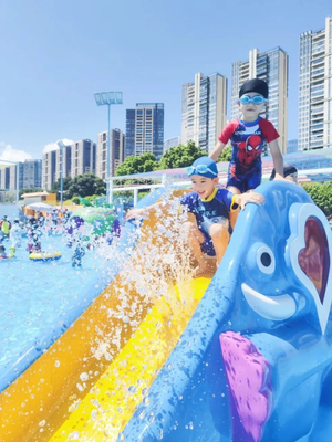 Contact Us for Water Park Feasibility Study Aqua Playground for Kids Water Game Equipment for Water Splashing