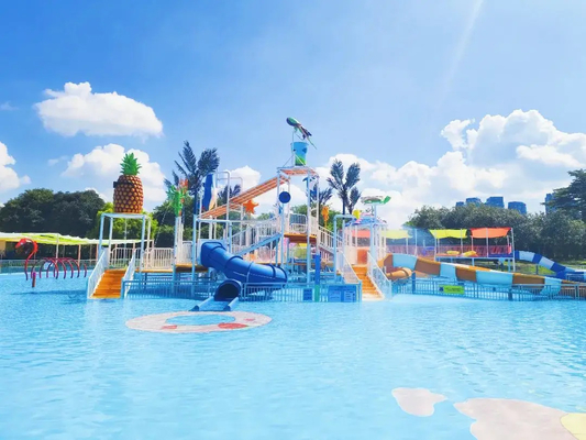Butterfly Water Park Feasibility Study Aqua Playground for Kids Water Game Equipment  Water Splashing