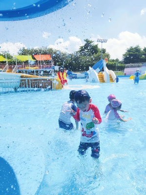 Water Park Feasibility Study Aqua Playground for Kids Water Game Equipment for Water Splashing