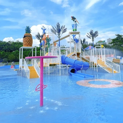 Water Park Feasibility Study Aqua Playground for Kids Water Game Equipment for Water Splashing