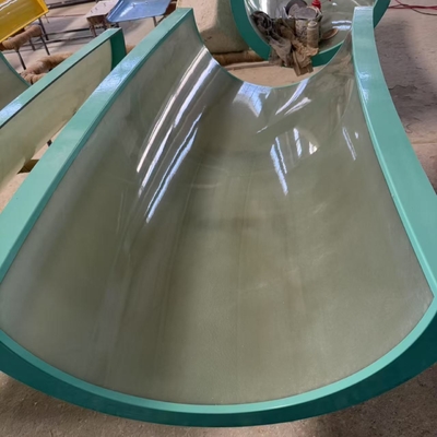 RTM Water Park Equipment Design Body Fiberglass Slides For Pools Vison Waterparks