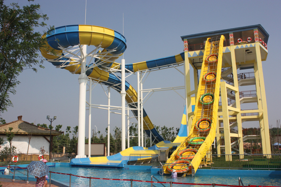 Upgrade Your Water Park with Durable Fiberglass Water Slides for a Thrilling Boomerang Ride