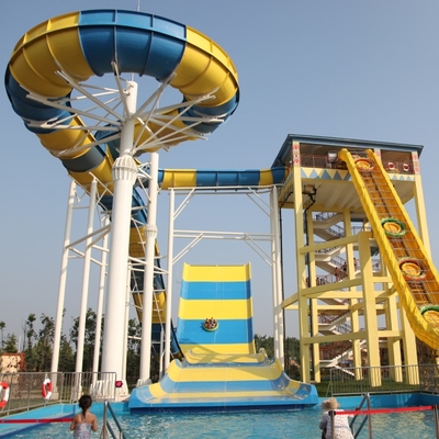 Upgrade Your Water Park with Durable Fiberglass Water Slides for a Thrilling Boomerang Ride