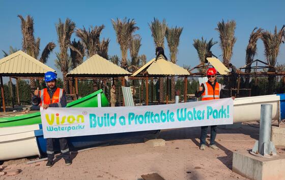 Five Star Hotel Resort Fiberglass Amusement park reosrt water slide with