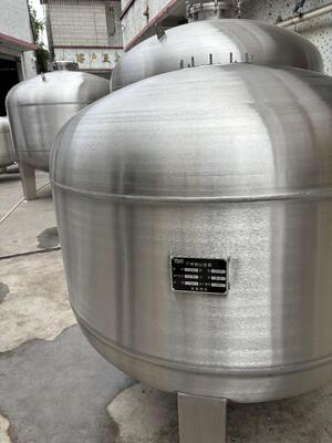 304 Stainless Steel Filter Tank for Water Park Wave Pool Treating Equipments