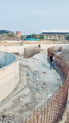 20KW 30KW 45KW Lazy River Flow Equipment with 1 Year Warranty for Water Park Attraction