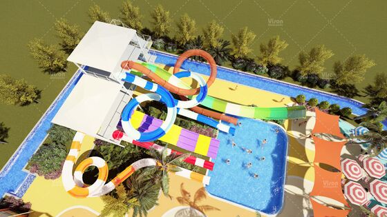 SpectraTower 6-in-1 Multi-Generation Slide Complex with 720r/h Capacity and 42mx60m Floor Space