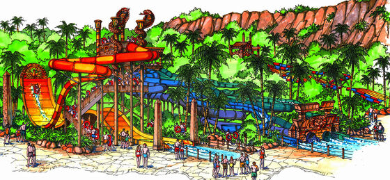 Customized Water Park Conceptual Design with Turnkey Service, 30 Years Experience, and SGS Audited Manufacturer