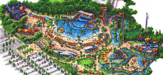 Customized Water Park Conceptual Design with Turnkey Service, 30 Years Experience, and SGS Audited Manufacturer