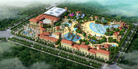 Customized Water Park Conceptual Design with Turnkey Service, 30 Years Experience, and SGS Audited Manufacturer
