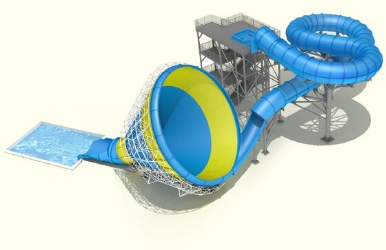Medium Tornado Water Slide | HT-45 Water Park Equipment Manufacturer Since 1994